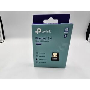 Tp-Link USB Bluetooth Adapter for PC - Bluetooth 5.4 Dongle Receiver Plug n Play